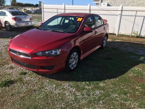 2011 Mitsubishi Lancer for sale at B AND S AUTO SALES in Meridianville AL