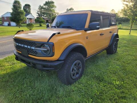 2021 Ford Bronco for sale at Claborn Motors, INC in Cambridge City IN