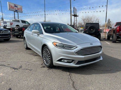 2018 Ford Fusion for sale at Lion's Auto INC in Denver CO