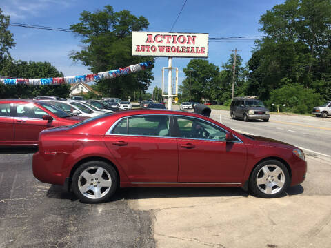 2010 Chevrolet Malibu for sale at Action Auto Wholesale in Painesville OH