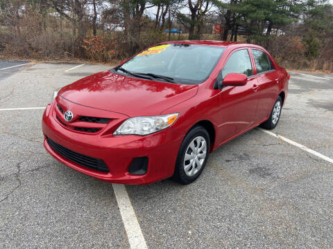 2013 Toyota Corolla for sale at Clair Classics in Westford MA