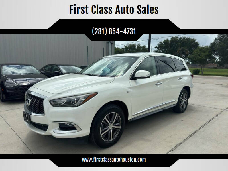 2017 Infiniti QX60 for sale at First Class Auto Sales in Sugar Land TX