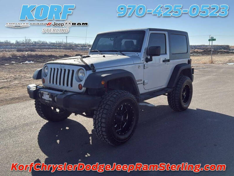 2010 Jeep Wrangler for sale at Tony Peckham @ Korf Motors in Sterling CO