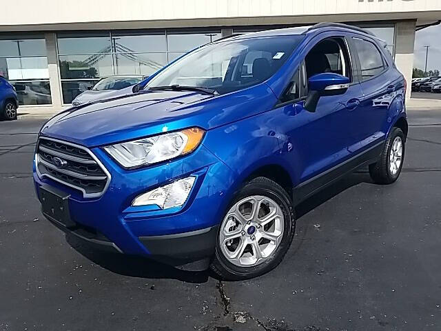 Used 2020 Ford Ecosport SE with VIN MAJ6S3GL4LC388400 for sale in Bellefontaine, OH