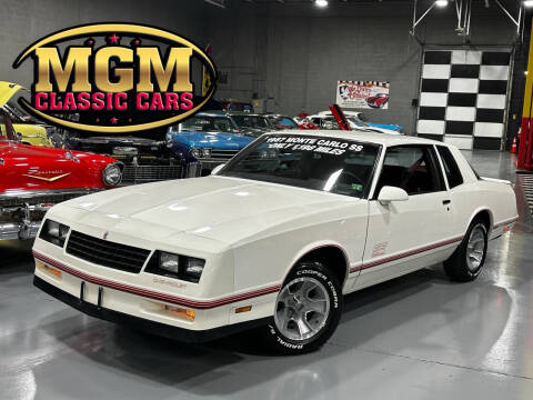 1987 Chevrolet Monte Carlo for sale at MGM CLASSIC CARS in Addison IL