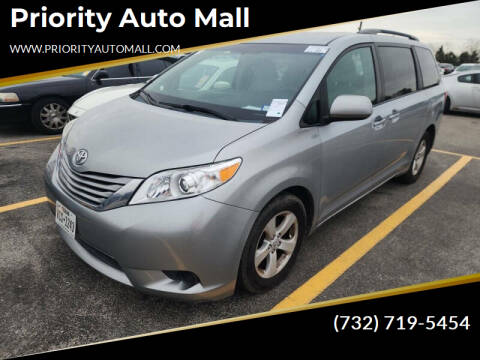 2015 Toyota Sienna for sale at Mr. Minivans Auto Sales - Priority Auto Mall in Lakewood NJ