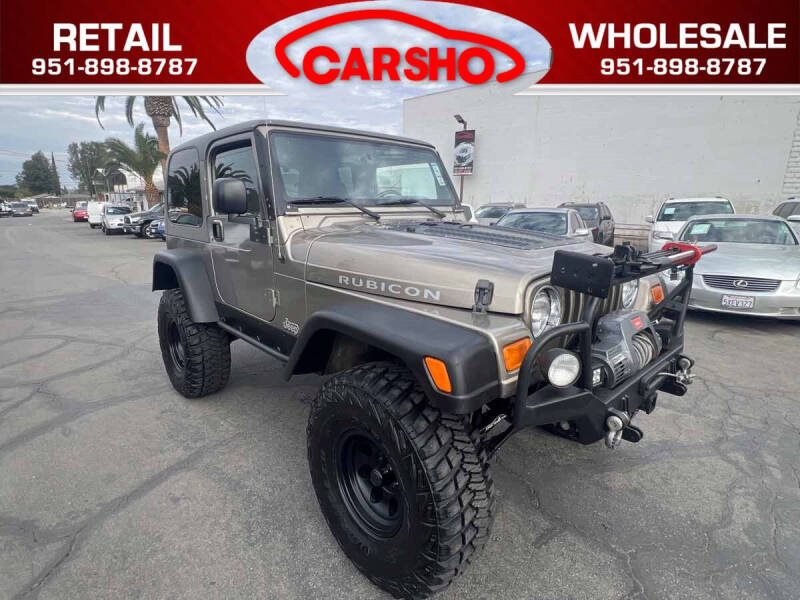 2005 Jeep Wrangler for sale at Car SHO in Corona CA