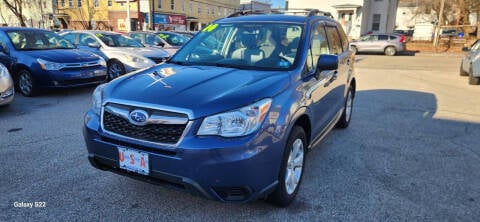 2014 Subaru Forester for sale at Union Street Auto LLC in Manchester NH