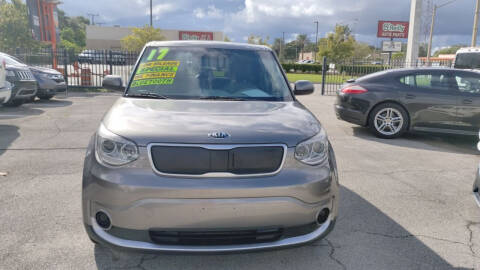 2017 Kia Soul EV for sale at JAH MOTORSPORT CORP OF FLORIDA in Cocoa FL