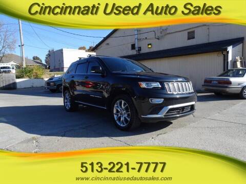 2015 Jeep Grand Cherokee for sale at Cincinnati Used Auto Sales in Cincinnati OH