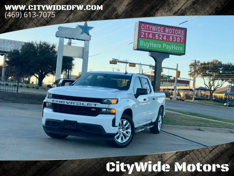 2021 Chevrolet Silverado 1500 for sale at CityWide Motors in Garland TX