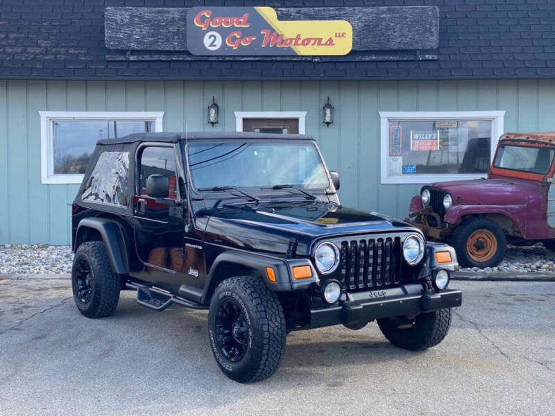 2004 Jeep Wrangler for sale at Good 2 Go Motors LLC in Adrian MI