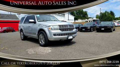 2010 Lincoln Navigator for sale at Universal Auto Sales Inc in Salem OR