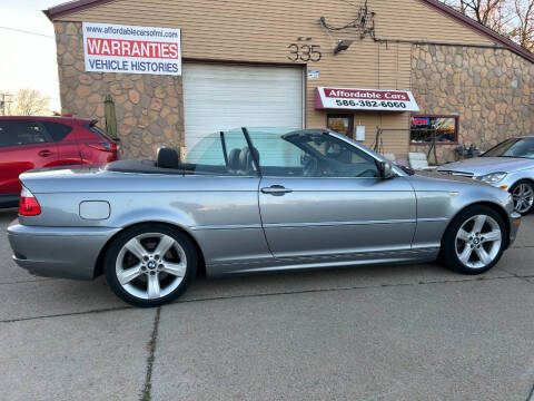 2006 BMW 3 Series for sale at Affordable Cars INC in Mount Clemens MI