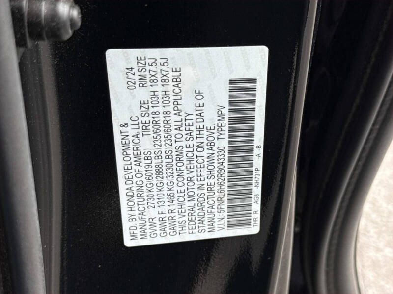 2024 Honda Odyssey EX-L