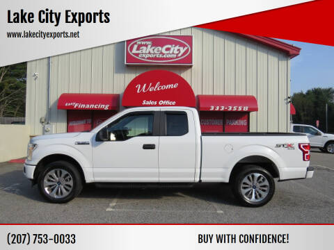 2018 Ford F-150 for sale at Lake City Exports in Auburn ME