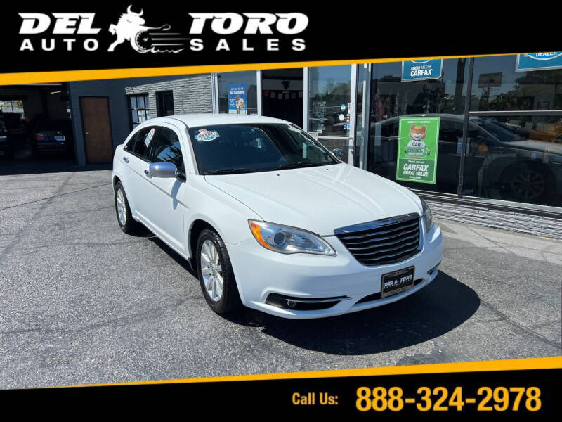 2013 Chrysler 200 for sale at DEL TORO AUTO SALES in Auburn WA
