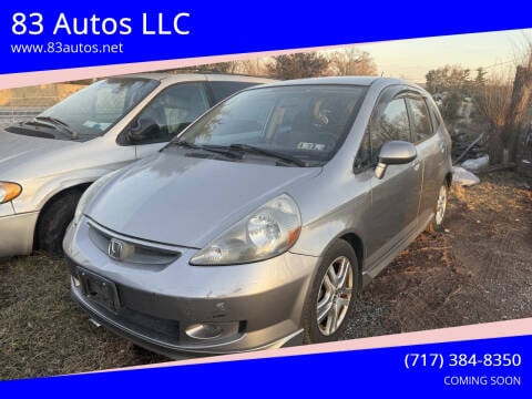 2008 Honda Fit for sale at 83 Autos LLC in York PA
