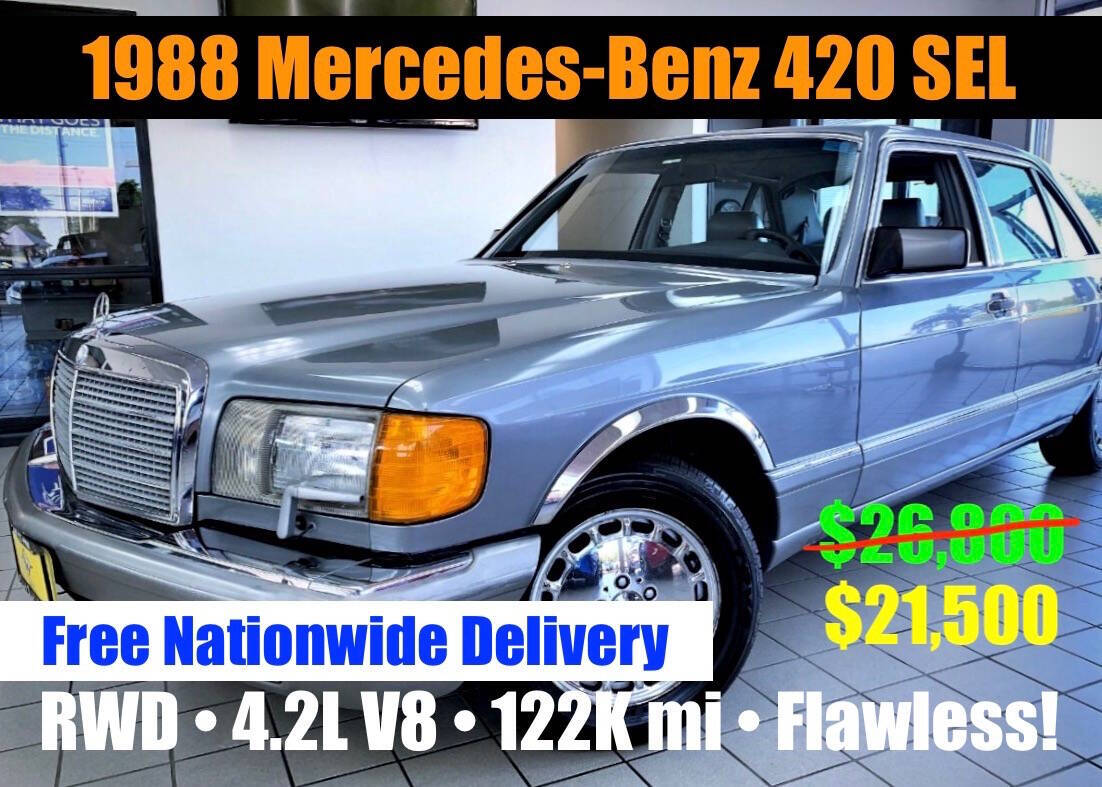 1988 Mercedes-Benz 420-Class 1