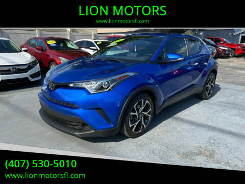 2019 Toyota C-HR for sale at LION MOTORS in Orlando FL