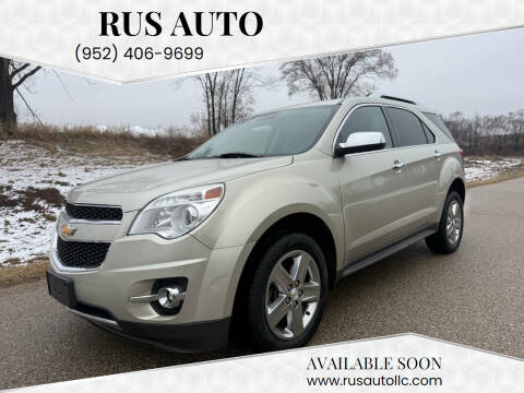 2015 Chevrolet Equinox for sale at RUS Auto in Shakopee MN
