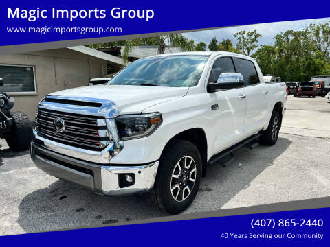2020 Toyota Tundra for sale at Magic Imports Group in Longwood FL