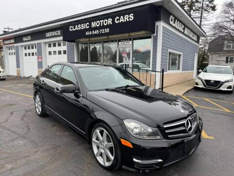 2014 Mercedes-Benz C-Class for sale at CLASSIC MOTOR CARS in West Allis WI