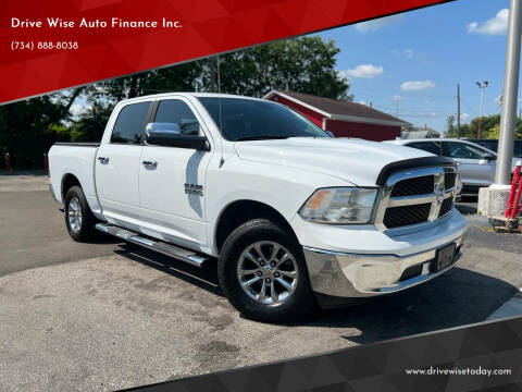 2013 RAM 1500 for sale at Drive Wise Auto Finance Inc. in Wayne MI