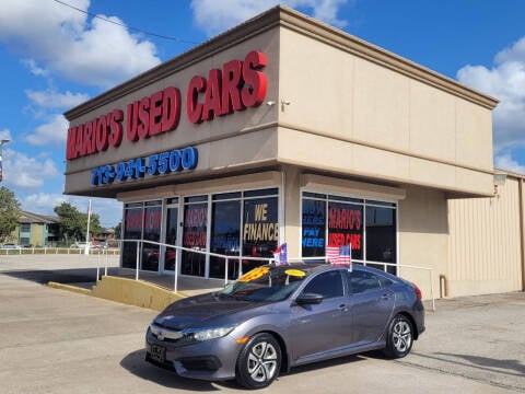 2017 Honda Civic for sale at Mario's Houston in Houston TX