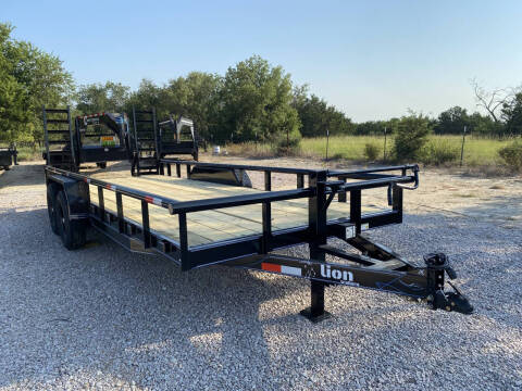 2024 Lion - Equipmnent Trailer 83 X 20'  for sale at LJD Sales in Lampasas TX