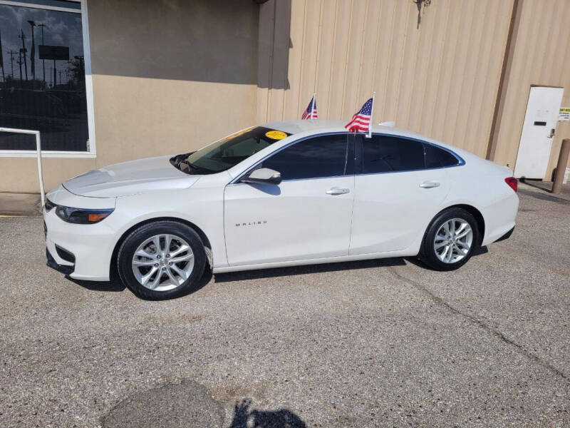 Used 2017 Chevrolet Malibu 1LT with VIN 1G1ZE5ST2HF167555 for sale in Houston, TX