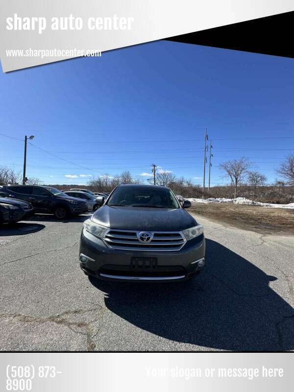 2012 Toyota Highlander for sale at sharp auto center in Worcester MA