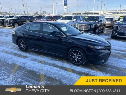 2021 Toyota Camry for sale at Leman's Chevy City in Bloomington IL