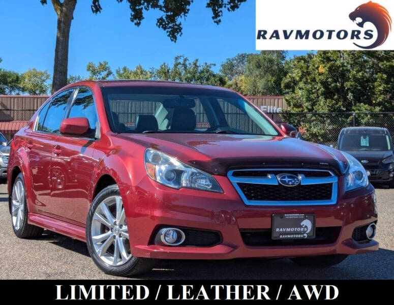 2013 Subaru Legacy for sale at RAVMOTORS- Burnsville in Burnsville MN