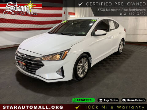 2019 Hyundai Elantra for sale at Star Auto Mall in Bethlehem PA