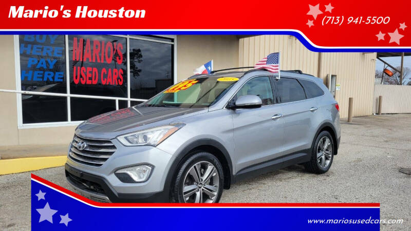 2015 Hyundai Santa Fe for sale at Mario's Houston in Houston TX