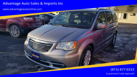2013 Chrysler Town and Country for sale at Advantage Auto Sales & Imports Inc in Loves Park IL