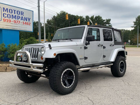 2012 Jeep Wrangler Unlimited for sale at GR Motor Company in Garner NC