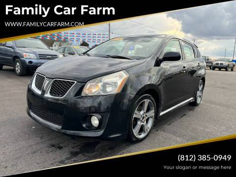 2009 Pontiac Vibe for sale at Family Car Farm in Princeton IN