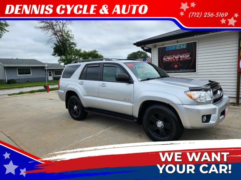 2007 Toyota 4Runner for sale at DENNIS CYCLE & AUTO in Council Bluffs IA