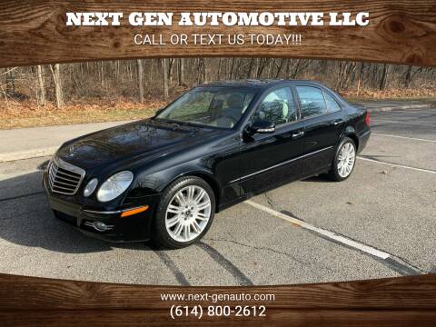 2008 Mercedes-Benz E-Class for sale at Next Gen Automotive LLC in Pataskala OH