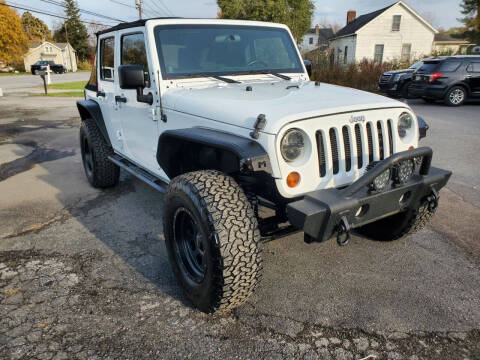 2012 Jeep Wrangler Unlimited for sale at Motor House in Alden NY