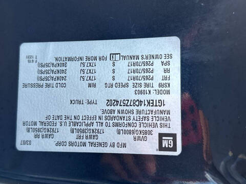 2007 GMC Sierra 1500