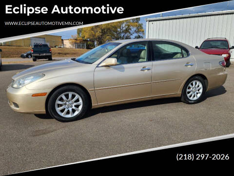 2003 Lexus ES 300 for sale at Eclipse Automotive in Brainerd MN