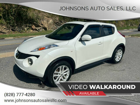 2013 Nissan JUKE for sale at Johnsons Auto Sales, LLC in Marshall NC