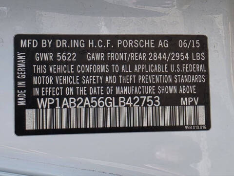 2016 Porsche Macan S