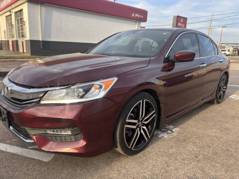 2017 Honda Accord for sale at HOUSTON SKY AUTO SALES in Houston TX
