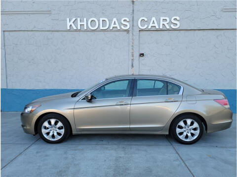 2008 Honda Accord for sale at Khodas Cars in Gilroy CA