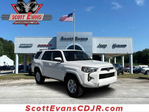 2021 Toyota 4Runner for sale at SCOTT EVANS CHRYSLER DODGE in Carrollton GA