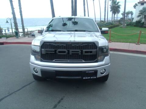 2013 Ford F-150 for sale at OCEAN AUTO SALES in San Clemente CA